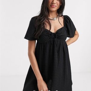Black asos dress